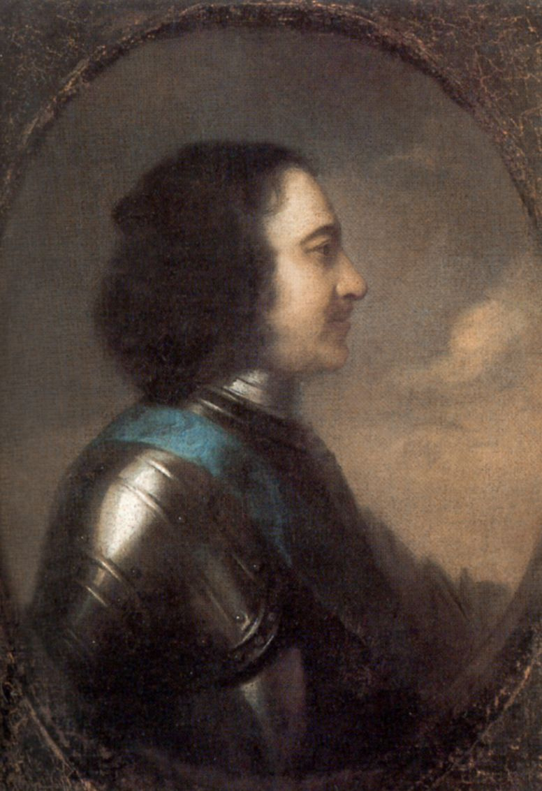 Иоганн Готфрид Таннауэр портрет Петра 1