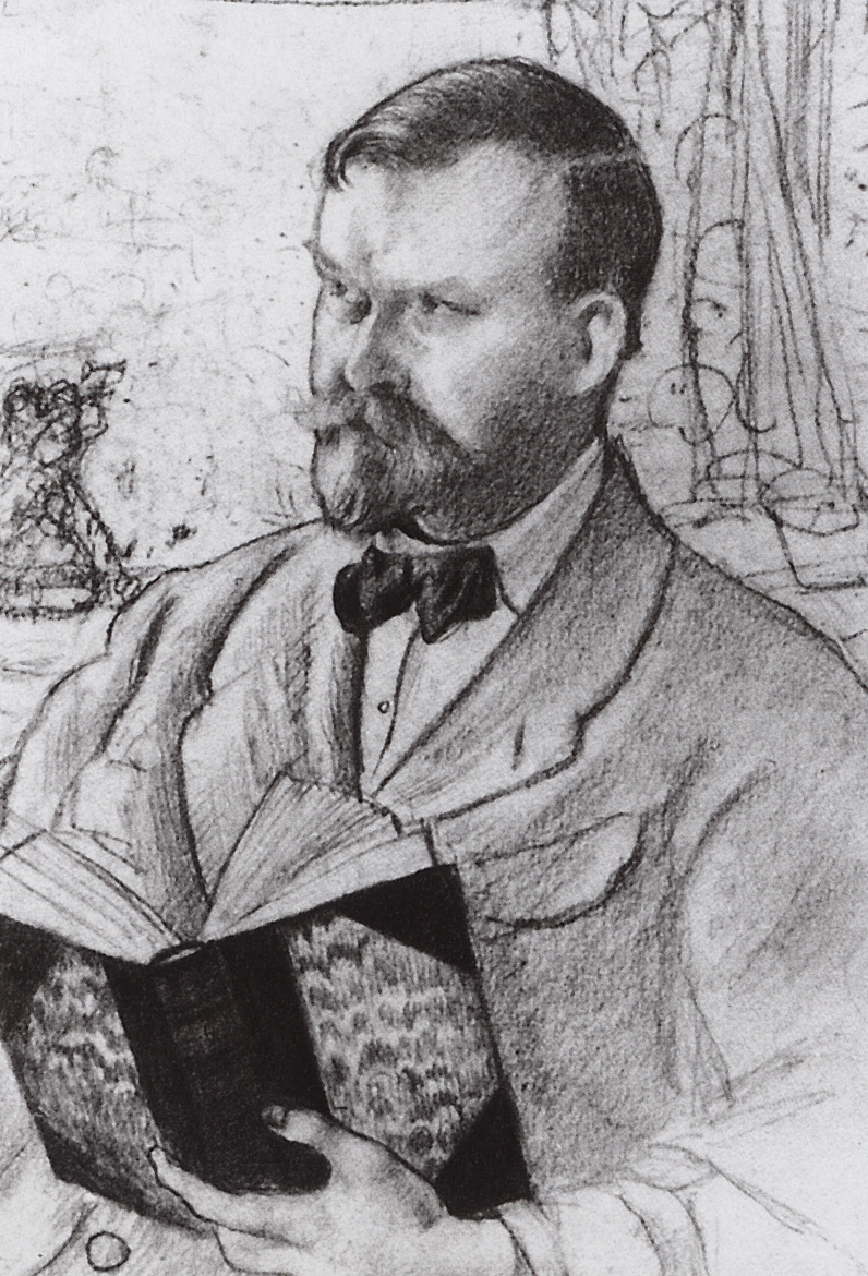 Борис Кустодиев портрет художника