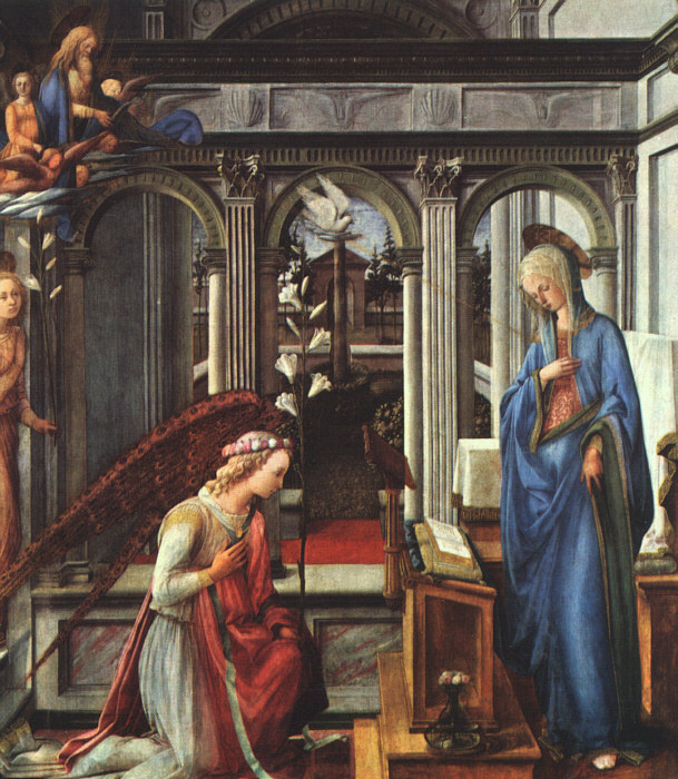 Fra Filippo Lippi. The Annunciation