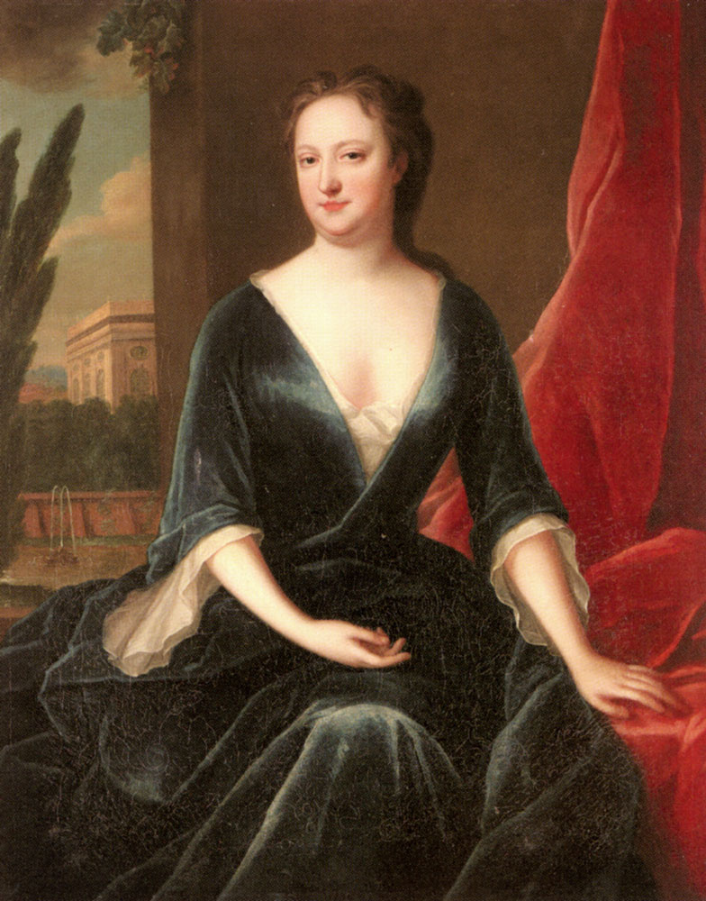 Maria Verelst. Portrait of a lady