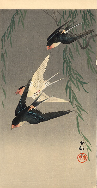 Ohara Koson. Birds 93