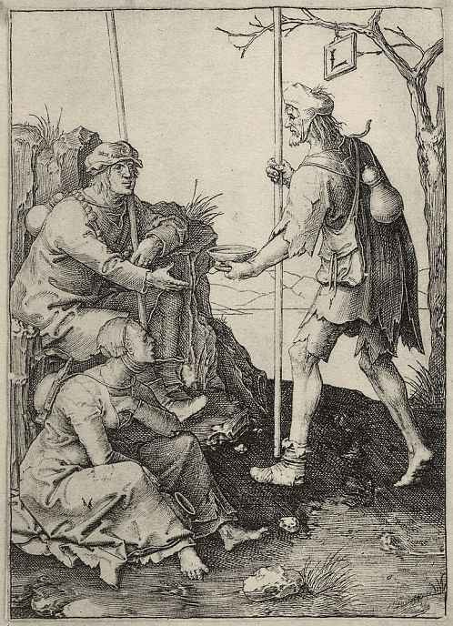 Lucas van Leiden (Luke of Leiden). Poor