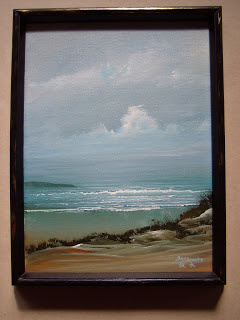 Frank Sakamoto. Seaside landscape.