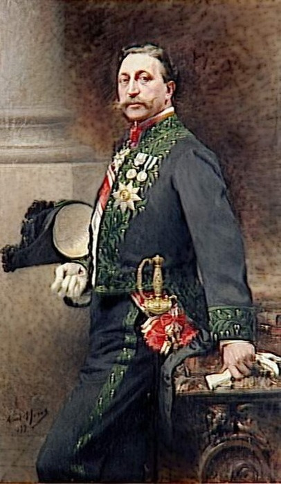 Ayim Moreau Nicolas (1850-1913). Portrait of the painter and ballplayer Edouard Detaille (1848-1912)