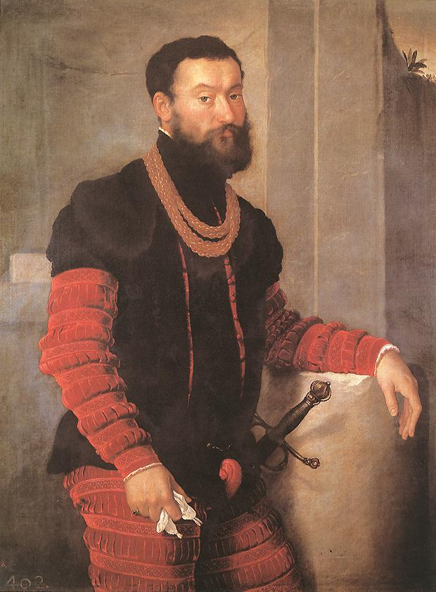 Giovanni Battista Moroni. Portrait of a soldier