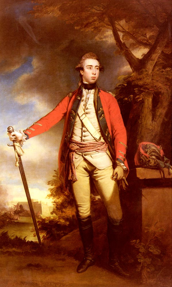 Joshua Reynolds. Portrait of George Townsend