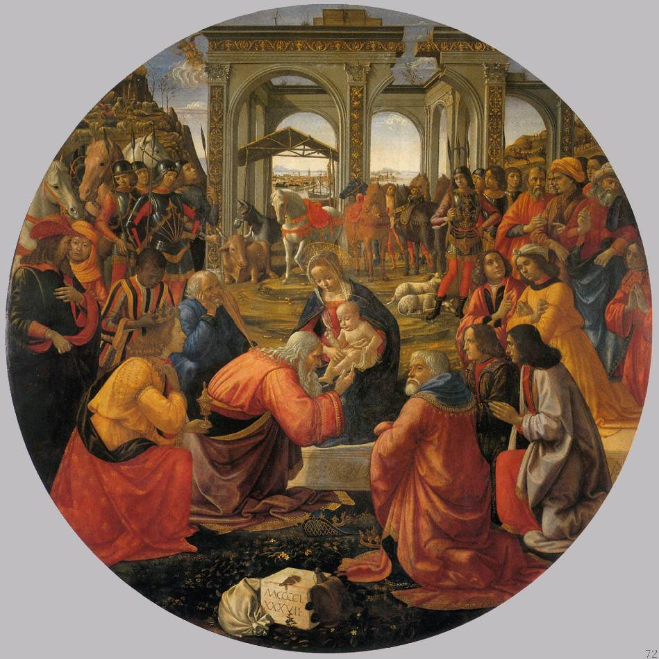 Domenico Girlandajo. The adoration of the Magi