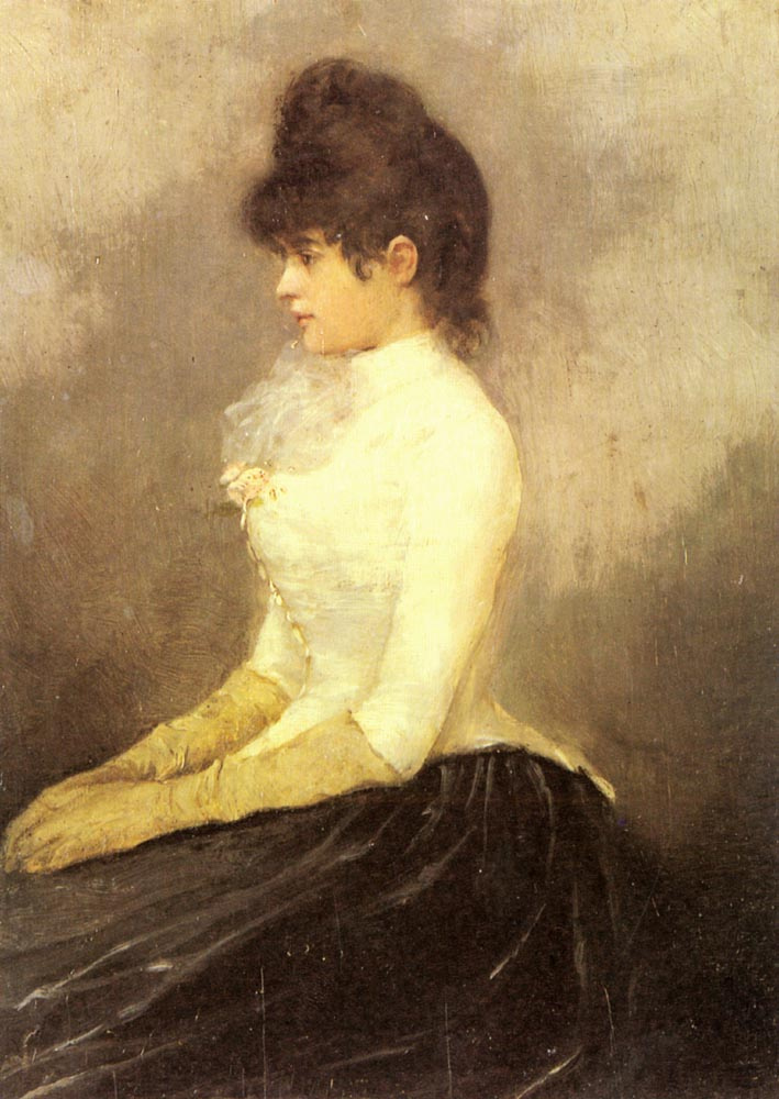 Alfred stevens картины