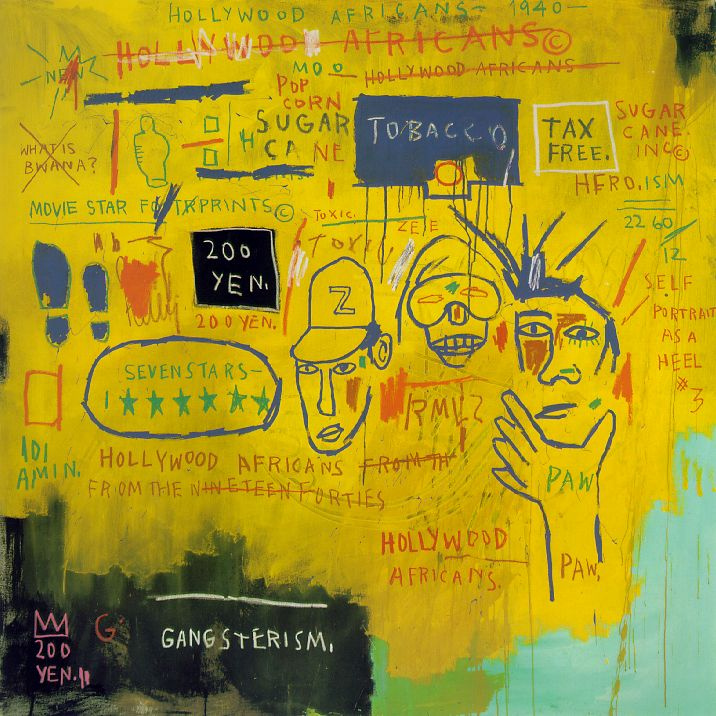Jean-Michel Basquiat. Hollywood Africans