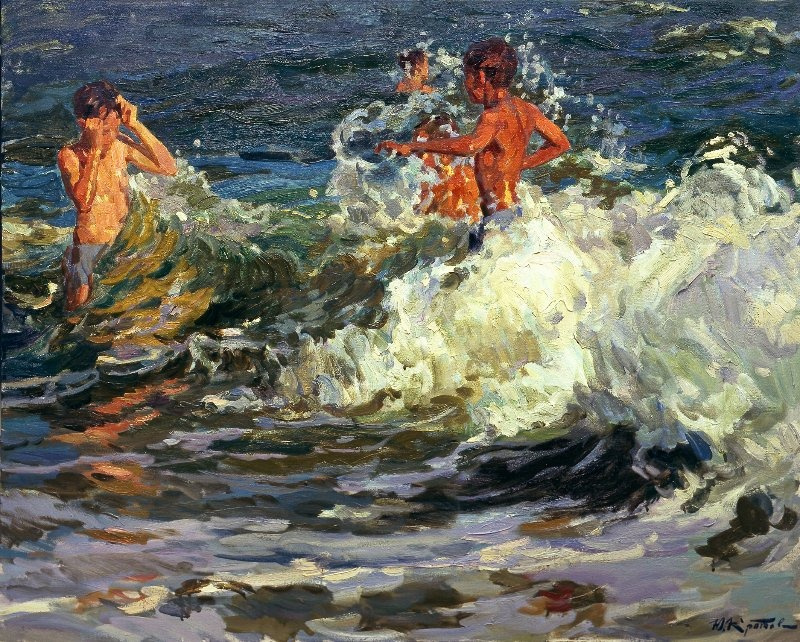 Yuri Krotov. Swimming in the Waves