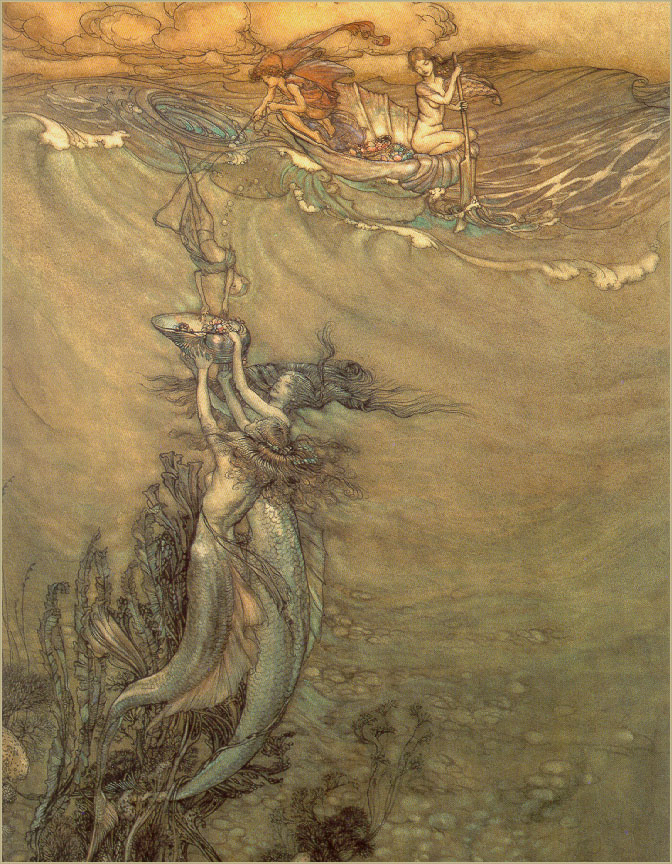 Arthur rackham картины