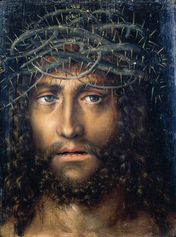 Описание картины голова христа