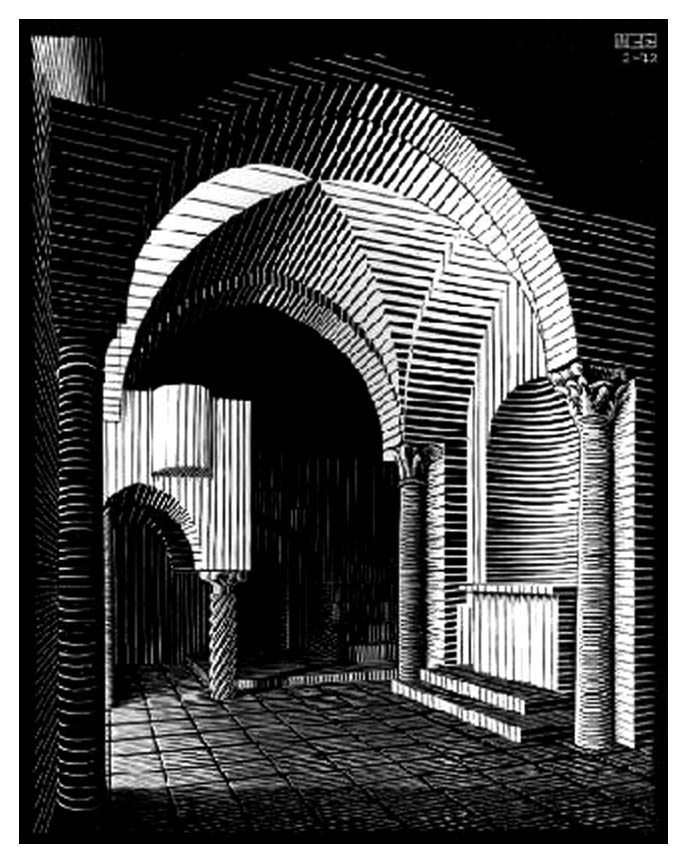 Maurits Cornelis Escher. Porta Maria del Ospedale, Ravello