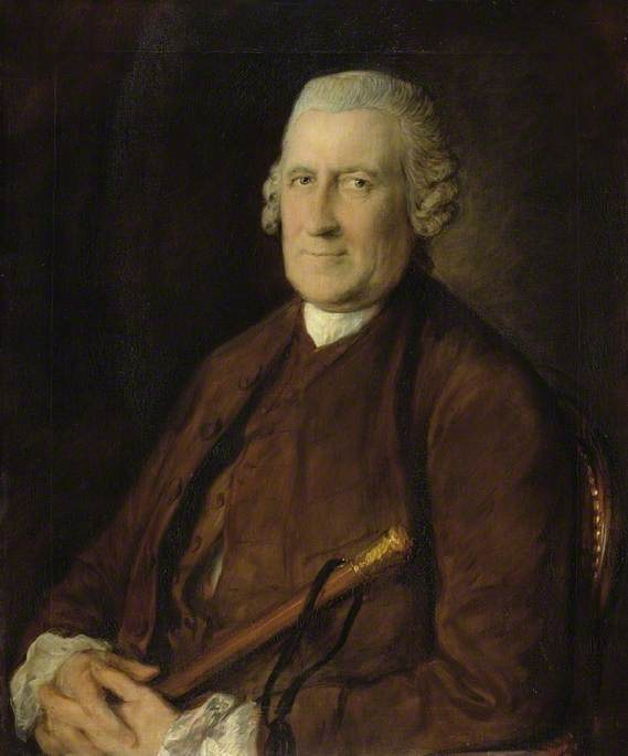 C 1775. Томаса Гейнсборо (1727-1788). Фитцуильям. Colonel Fitzwilliam