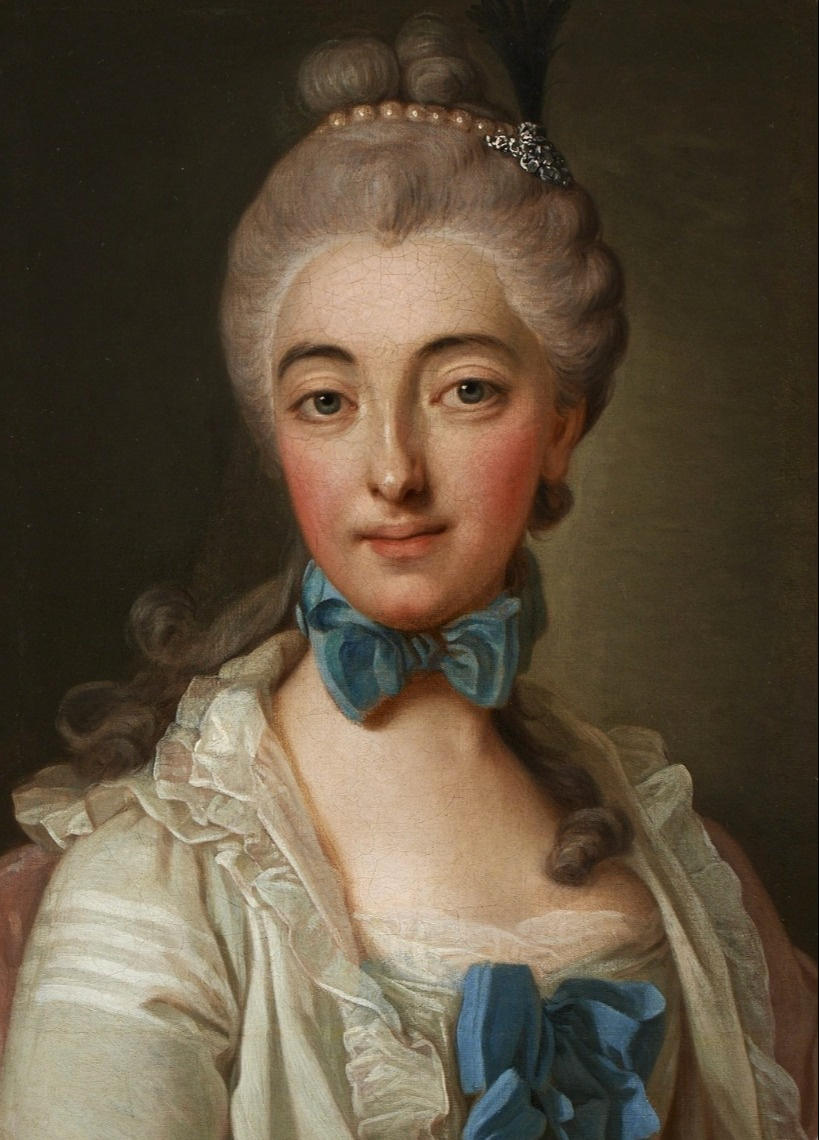 Alexander Roslin. Isabella Lubomirskaya, née Elzbieta Helena Anna Czartoryski, Polish aristocrat, art patron and collector of Rococo art