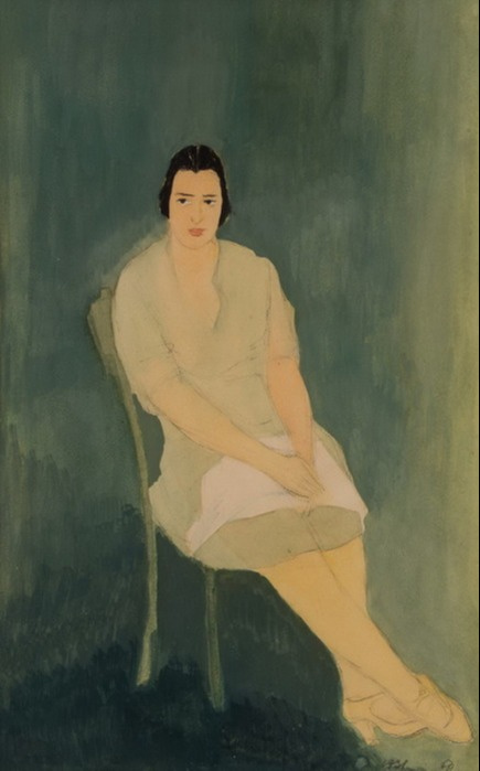Olga Konstantinovna Deineko. Self-portrait