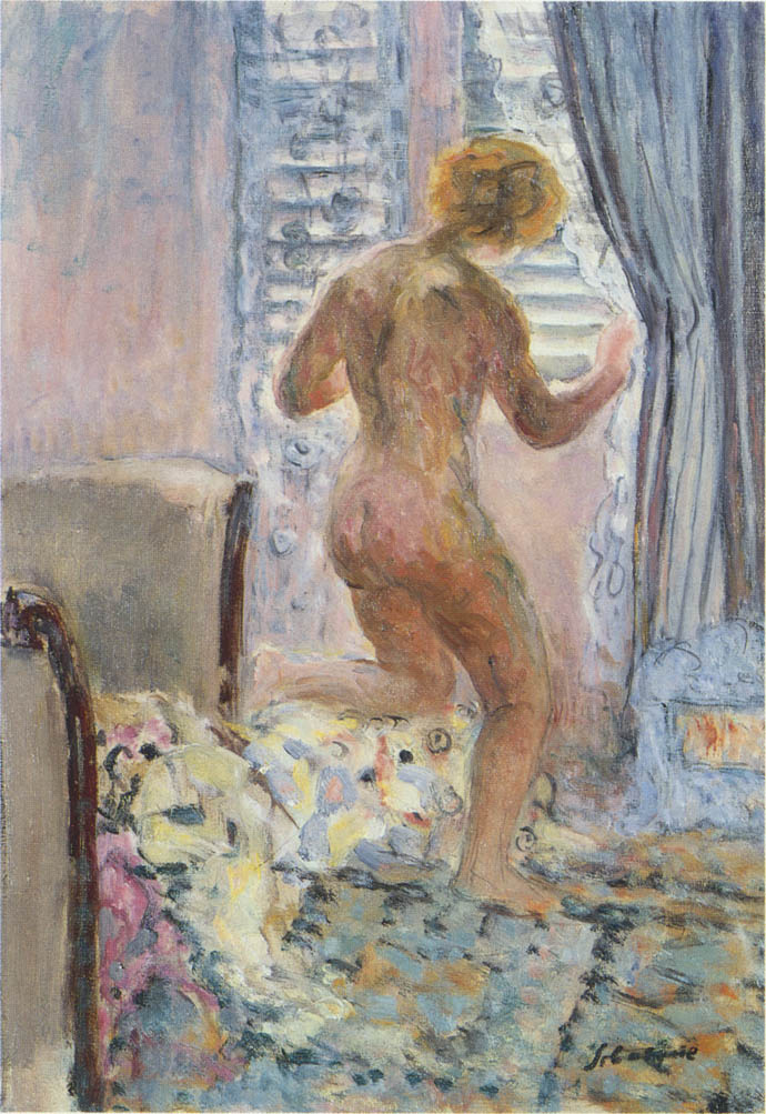Henri Lebasque. Nude at the window