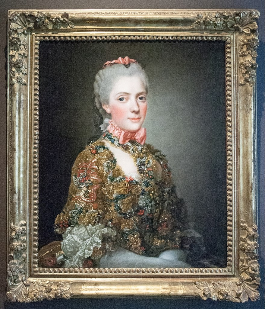 Alexander Roslin. Princess Maria Adelaide of France, Daughter of Louis XV
