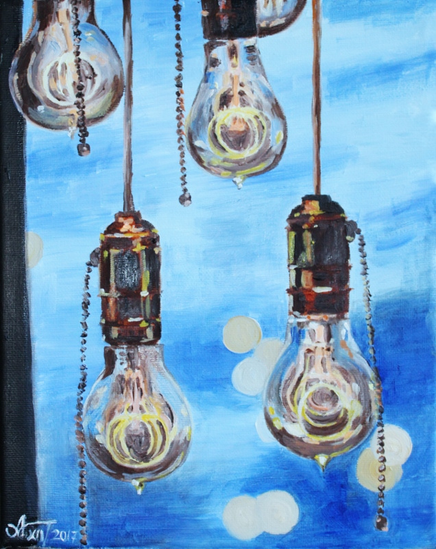 Alena Martyanova. Light Bulb No.2