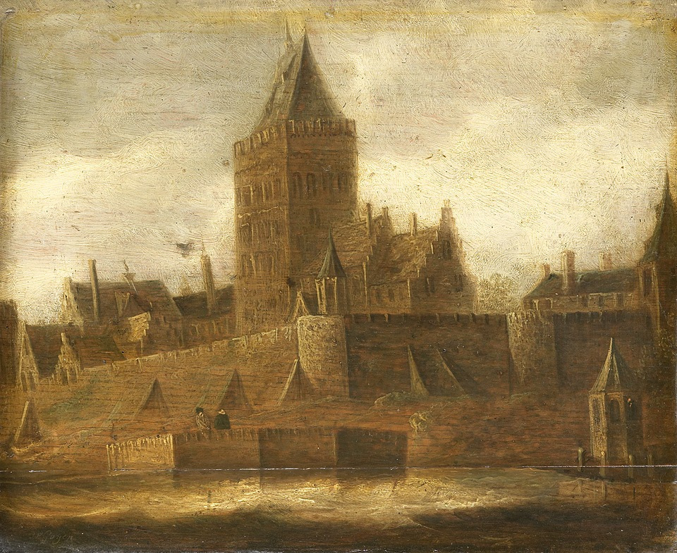 Jan van Goyen. View Valkhof in Nijmegen