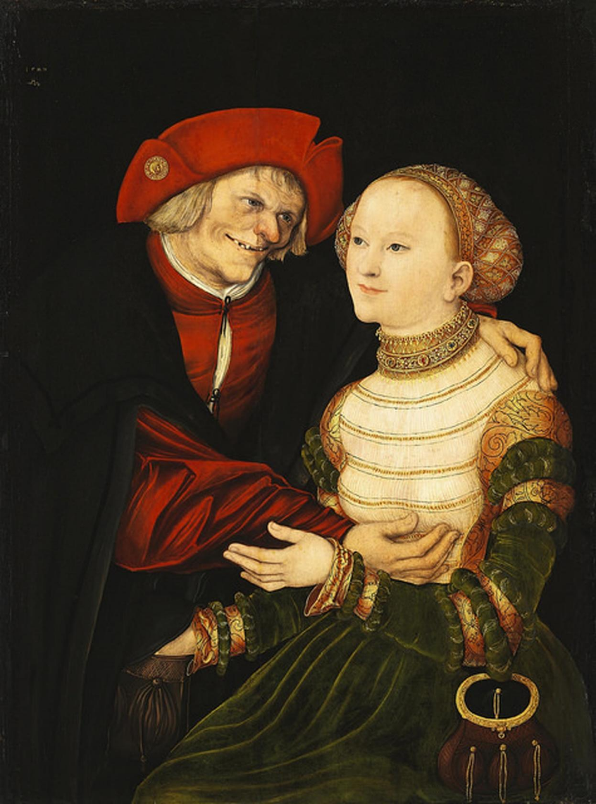 Courtesan and old man