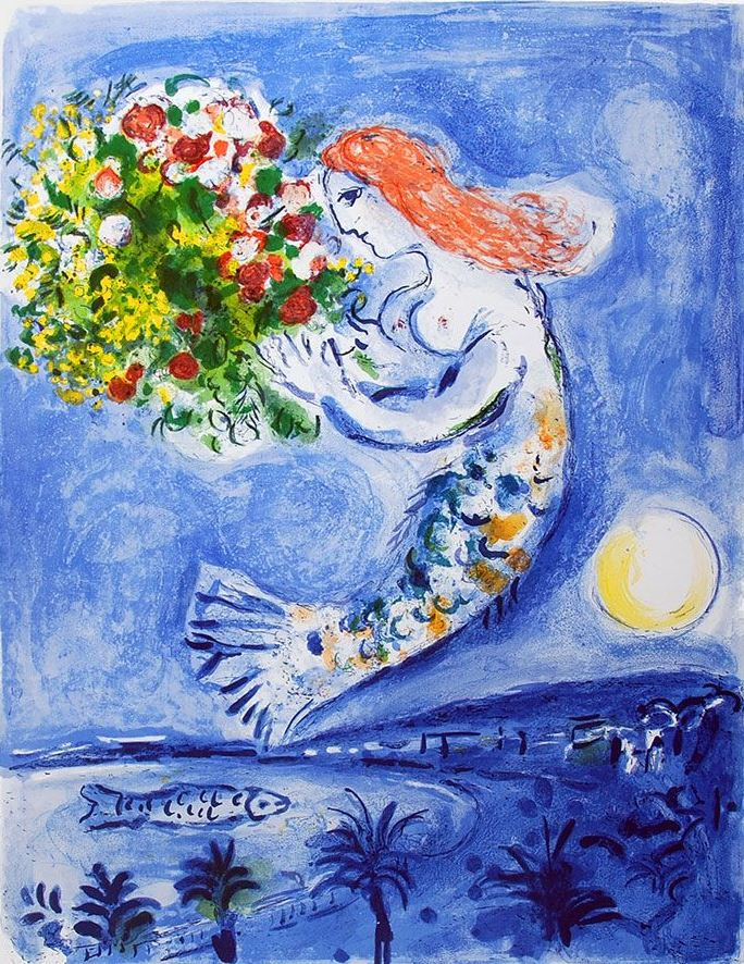 Marc Chagall. The Bay Of Angels