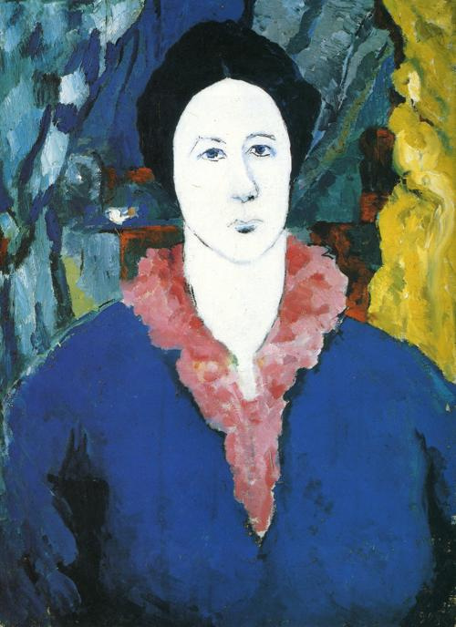 Kazimir Malevich. Blue portrait