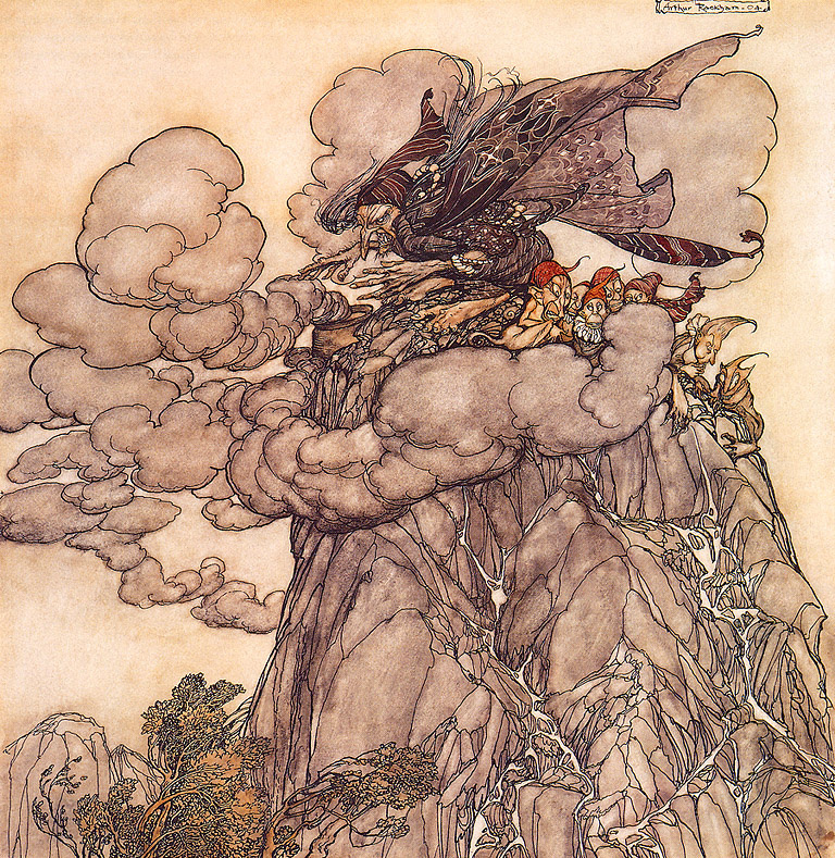 Arthur rackham картины