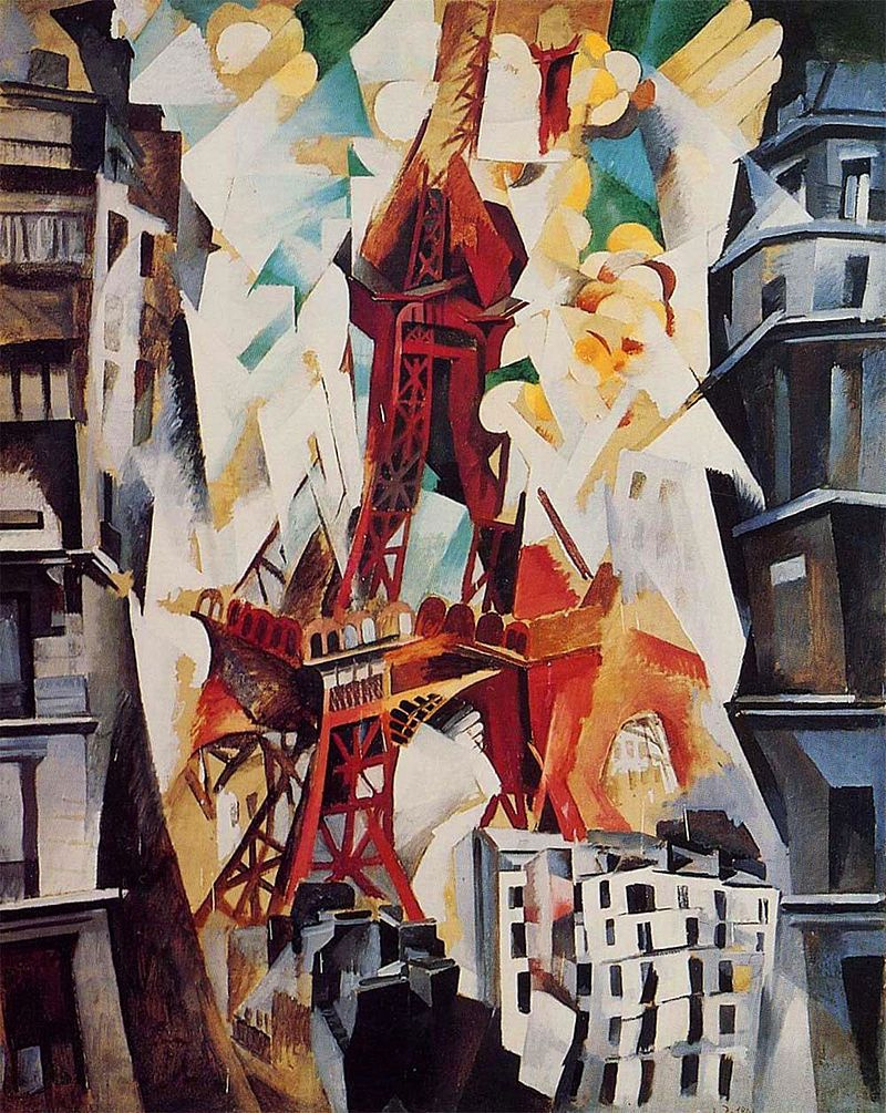 Robert Delaunay. Red tower (Champ de Mars)