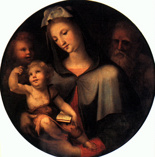 Domenico Beccafumi. The Madonna and child