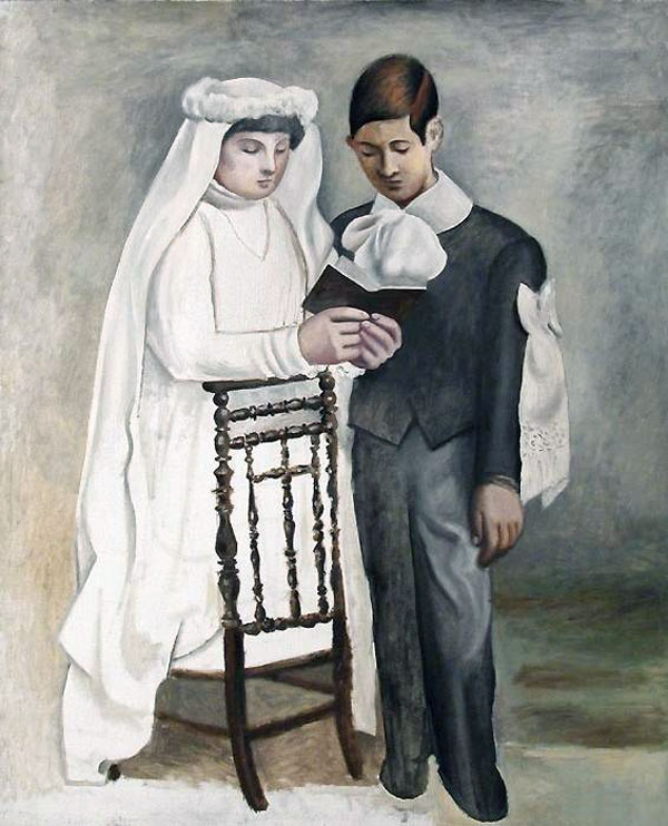 picasso first communion painting