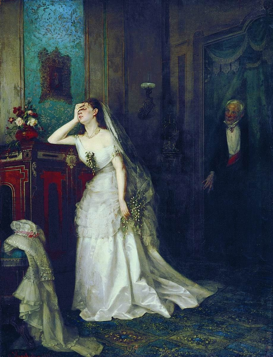 Firs Sergeevich Zhuravlev. After the wedding ceremony