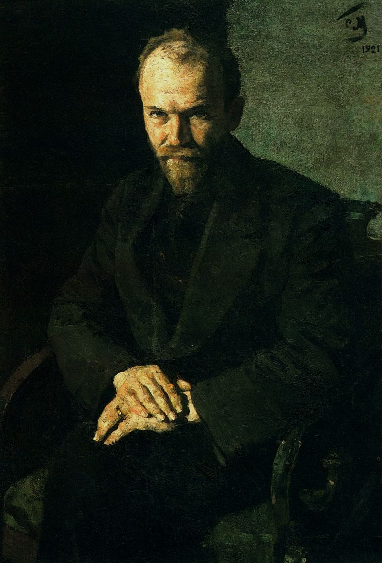 Sergey Vasilyevich Malyutin. Portrait of an old cooperator