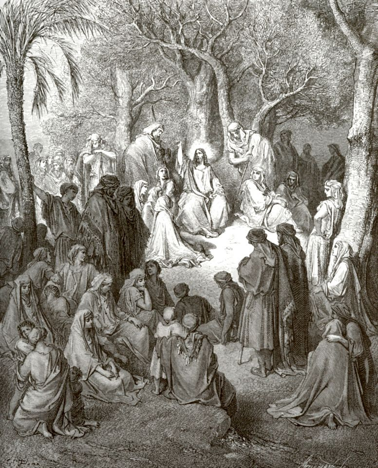 Paul Gustave Dore. Sermon on the Mount