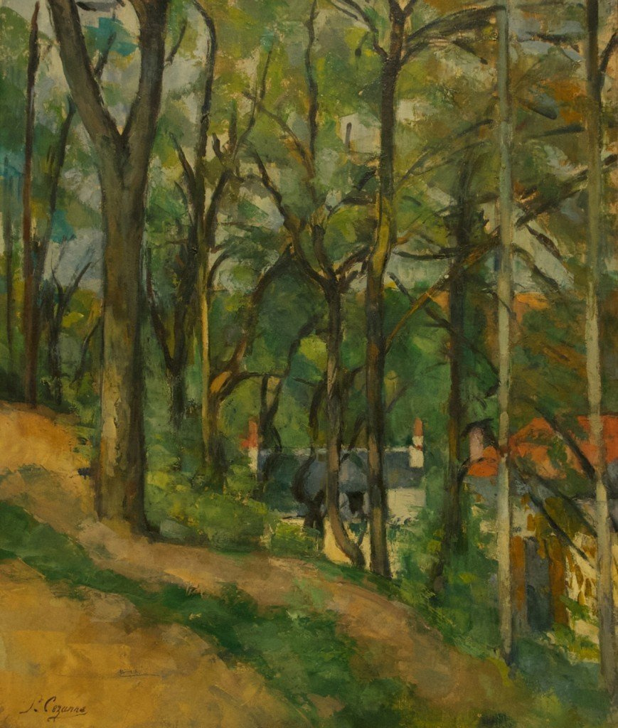 Paul Cezanne. Côte Saint-Children in PONTOISE