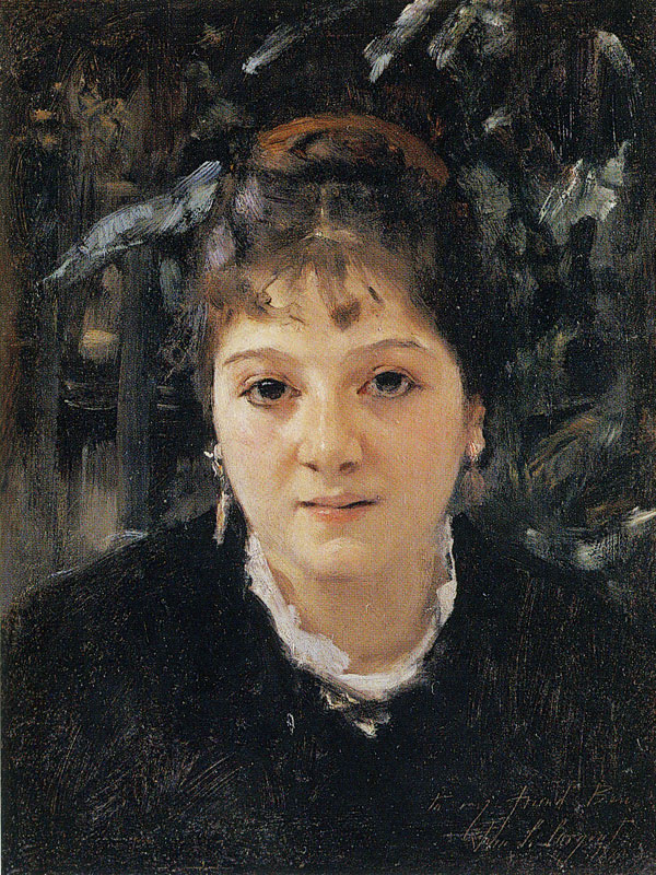John Singer Sargent. Portrait of an unknown woman