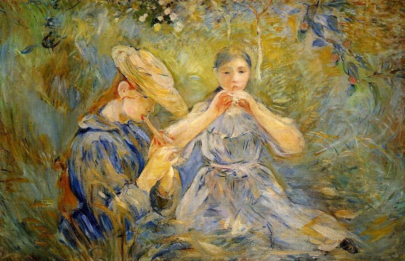 Berthe Morisot. Flageolet