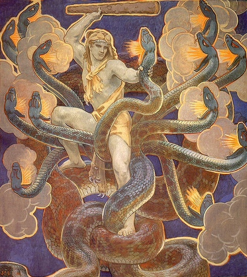 John Singer Sargent. Hercules and the Hydra Lempicka