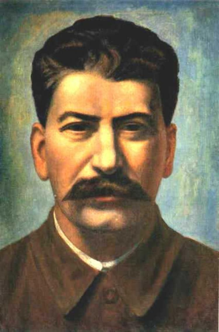 Pavel Filonov. Portrait Of I. V. Stalin