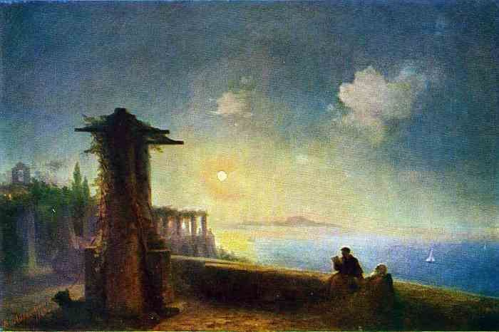 Ivan Aivazovsky. Italian landscape