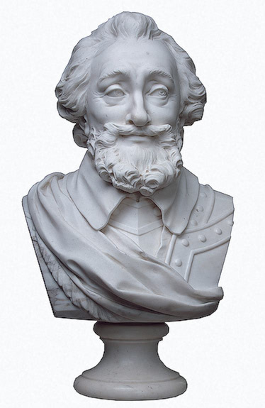 Marie Anne Collot. Bust of Henry IV