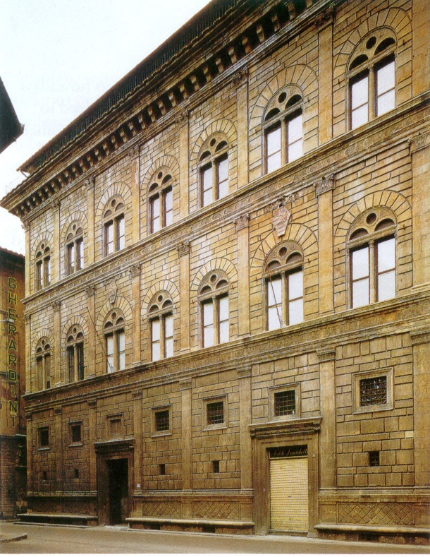 Leon Battista Alberti Palazzo Rucellai, 1461: Description of the ...