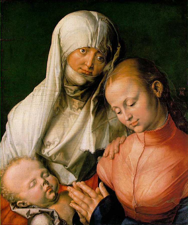 Maria with child and St. Anna