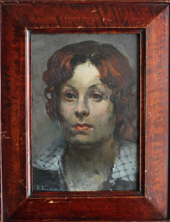 Vladimir Grigorievich Borisovich. Portrait of a woman