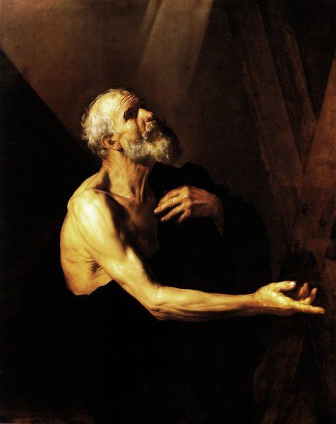 Jose de Ribera. Saint Andrew