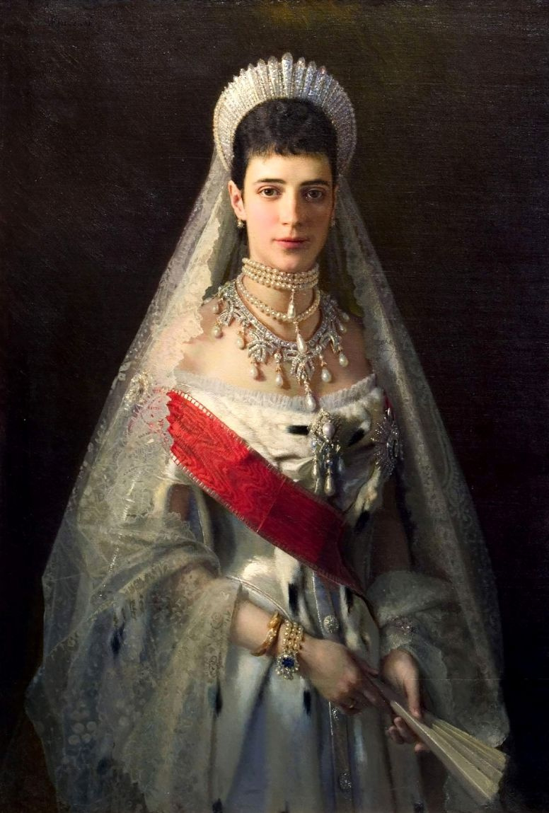 Мария фёдоровна Императрица,портрет Крамского