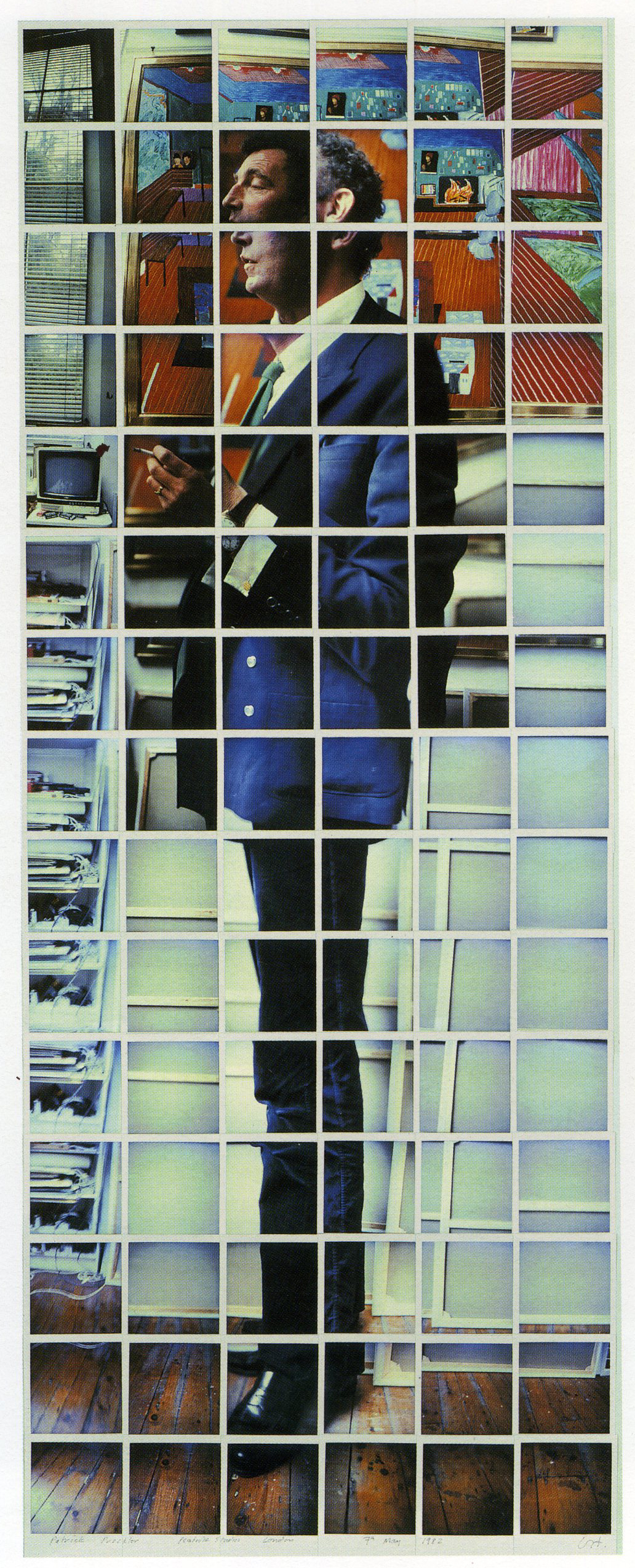 David Hockney. Patrick Proctor, Studio, Pembroke, London, 7 may 1982