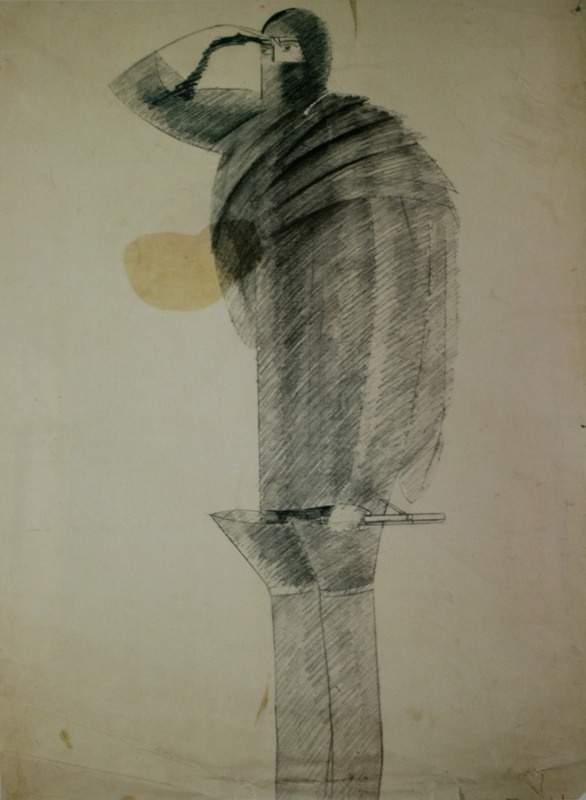 Vladimir Evgrafovich Tatlin. Forward Lookout. Costume sketch for R. Wagner's opera The Flying Dutchman