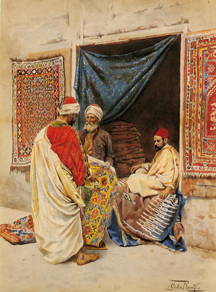 Rug Merchants By Giulio Rosati History Analysis Facts Arthive
