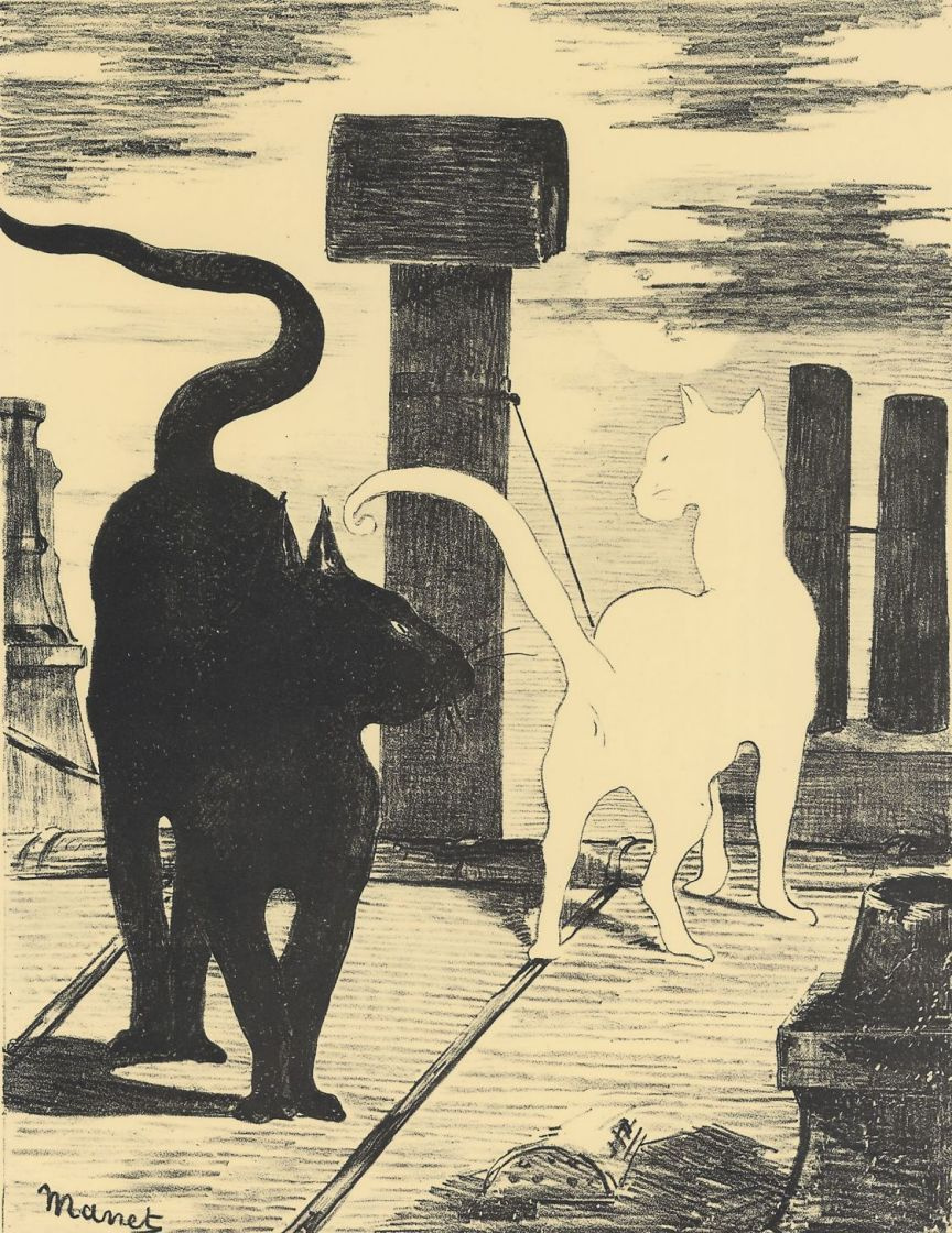 Edouard Manet. Cat date